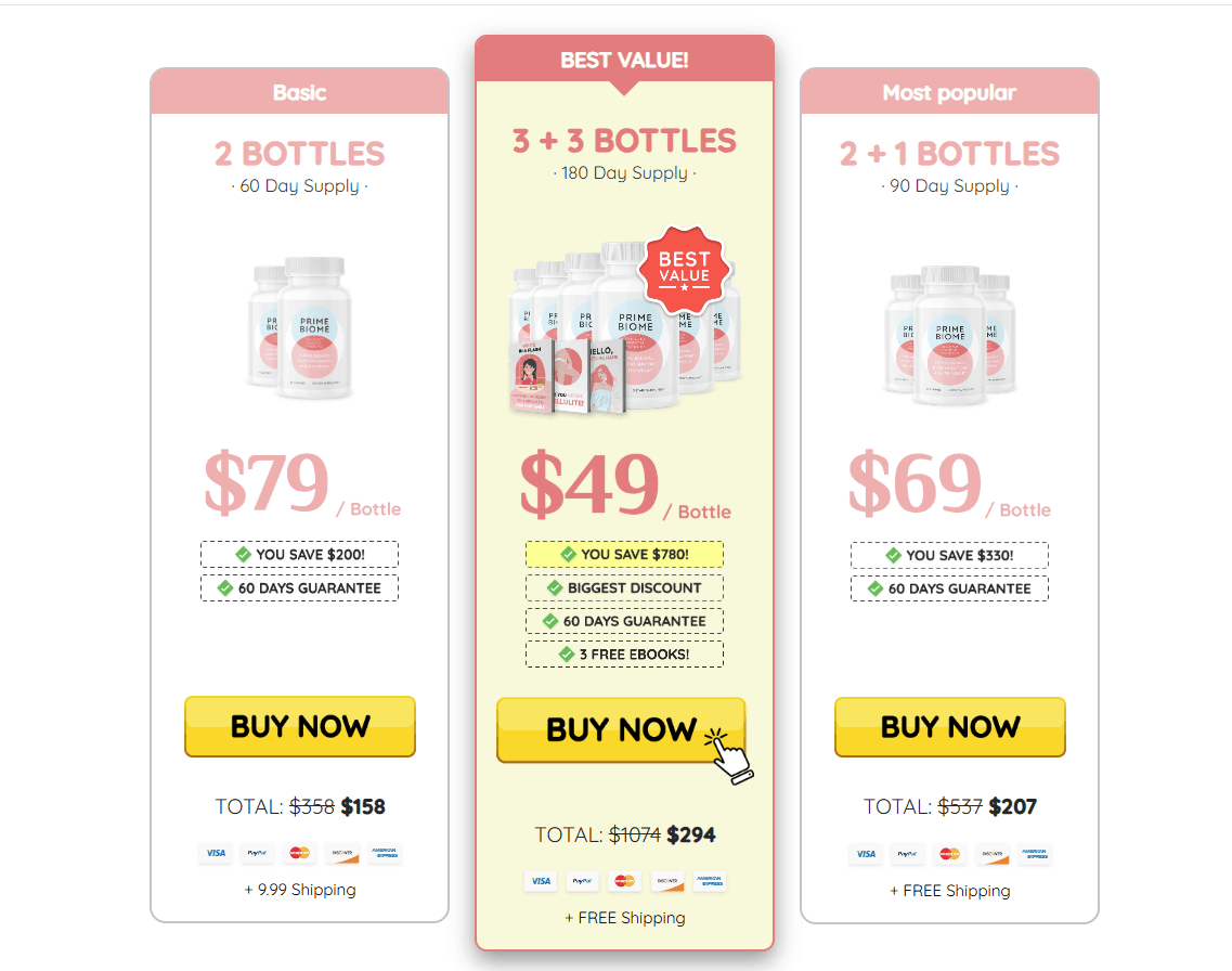 PrimeBiome - Skin & Gut Health Supplement