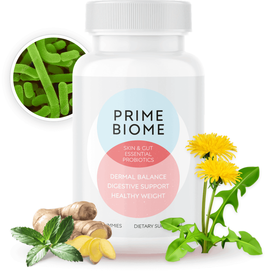 PrimeBiome - Skin & Gut Health Supplement